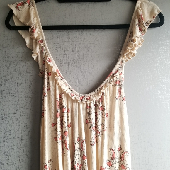 new Free People Drifter Tank Dress Tunic Boho - Picture 5 of 8